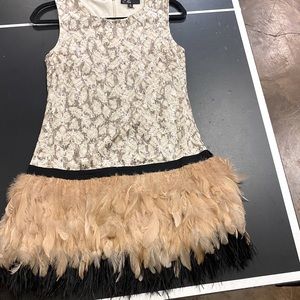 Sequin Feather Mini